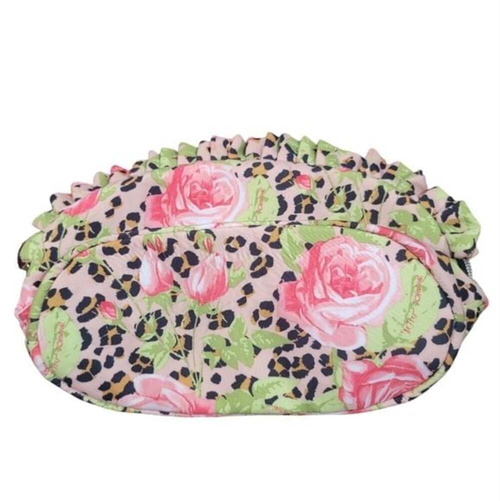 Betsey Johnson Floral Makeup Bag